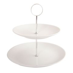 Arctic 2 Tiered Coupe Cakestand