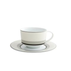 Deco Teacup & Saucer
