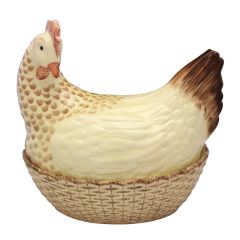 Ducks & Hens - Catherine Hen - Brown & Cream