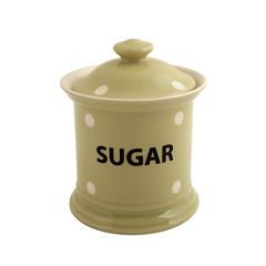 Kitchen Spot Sugar Storage Jar, Apple Green