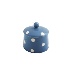 Kitchen Spot Delph Blue Covered Sugar Bowl