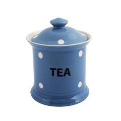 Kitchen Spot Delph Blue Tea Storage Canister