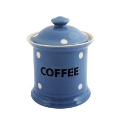 Kitchen Spot – Coffee Storage Jar, Delph Blue