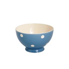 Kitchen Spot Delph Blue Footed Cereal / Deep Bowl