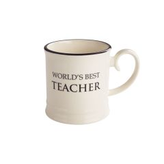 Quips & Quotes Tankard Mug - World's Best Teacher
