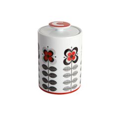 Stockholm Red Coffee Storage Jar