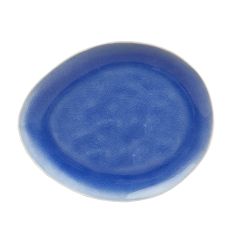 Medium Plate - Vie Naturelle Blue