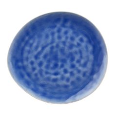 Large Plate - Vie Naturelle Blue