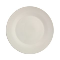 White Linen Dinner Plate