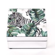 Zebra Print Jewellery Box