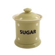 Kitchen Spot Sugar Storage Jar, Apple Green