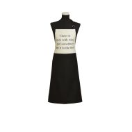 Quips & Quotes Apron - I Love to Cook With Wine