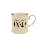 Quips & Quotes Tankard Mug - World's Best Dad