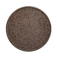 Raw Plate 28.5cm Granite