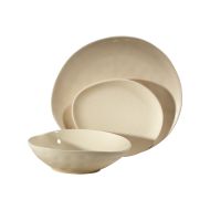 12 Piece Dinner Set - Vie Naturelle Cream