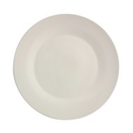 White Linen Dinner Plate