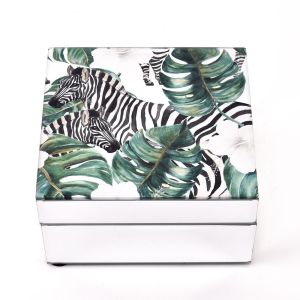 Zebra Print Jewellery Box