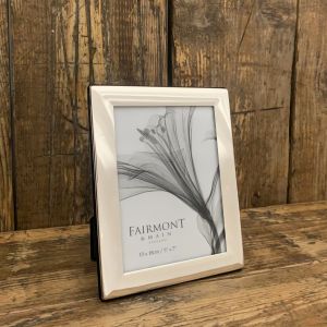Photo Frame Silver Plated Curved Front 5" x 7"