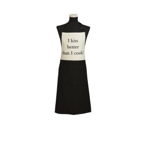 Quips & Quotes Apron - I Kiss Better Than I Cook