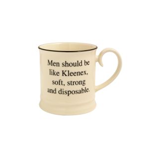 Quips & Quotes Tankard Mug - Men should be like