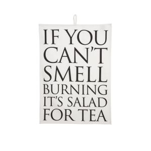 Quips & Quotes Tea Towel - If You Can't Smell Burning